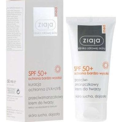 ZIAJA MED Przeciwzmarszczkowy krem SPF50 cera sucha i dojrzała 50ml