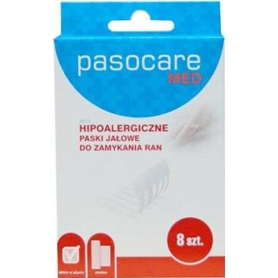 Pasocare Med Paski jałowe do zamykania ran x 8 sztuk