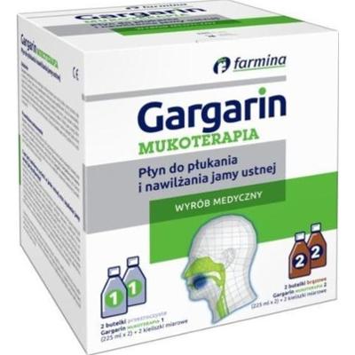 Gargarin Mukoterpia 225ml x 4 sztuki