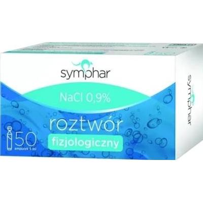 Symphar Roztwór soli fizjologicznej NaCl 0,9% 5ml x 50 ampułek