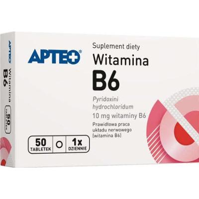 APTEO Witamina B6 10mg x 50 tabletek