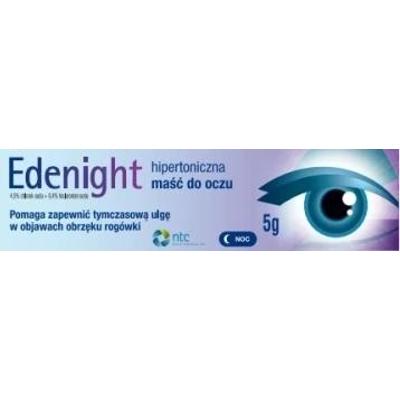Edenight hipertoniczna maść do oczu 5g
