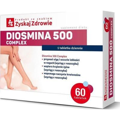 Diosmina 500 Complex x 60 tabletek