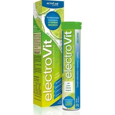 ElectroVit o smaku limonkowym x 20 tabletek musujących