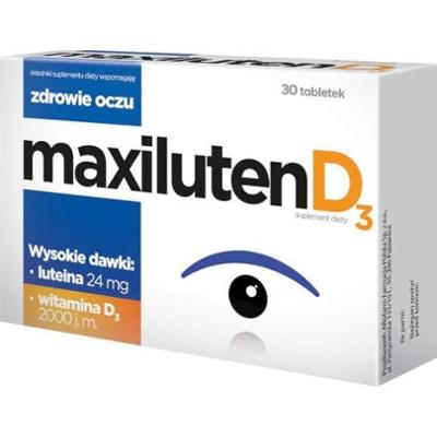 Maxiluten D3 x 30 tabletek