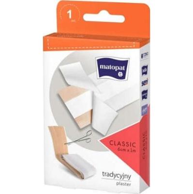 PLASTER MATOPAT CLASSIC 6cm x 1m DO CIECIA Z OPATRUNKIEM
