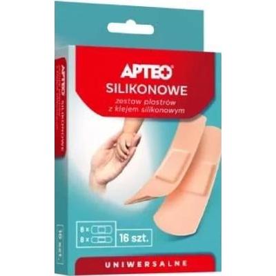 APTEO Zestaw plastrów z klejem silikonowym x 16 sztuki