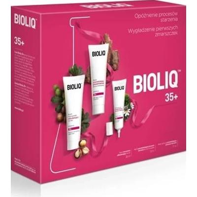 BIOLIQ Zestaw 35+ Krem na dzień do cery mieszanej 50ml + krem intensywnie odbuduwujący na noc 50ml + krem pod oczy 15ml