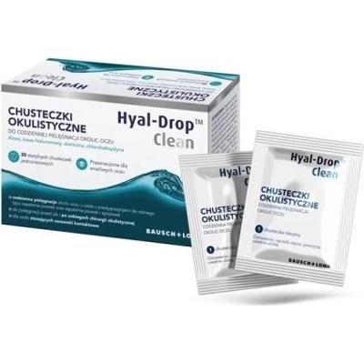 Hyal-Drop Clean Chusteczki okulistyczne x 20 saszetek