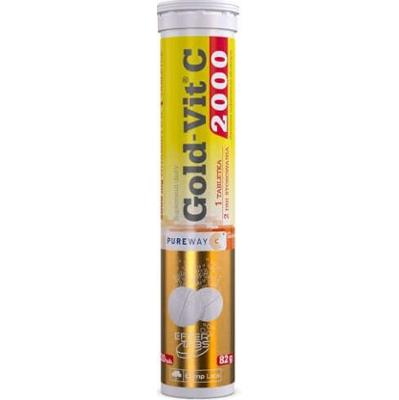 OLIMP Gold-Vit C 2000 smak pomarańczowy x 20 tabletek musujących