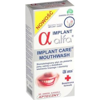 IMPLANT ALFA Płyn do płukania jamy ustnej 200ml