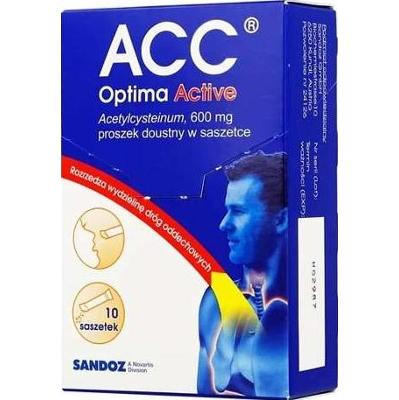 ACC Optima Active 600mg x 10 saszetek