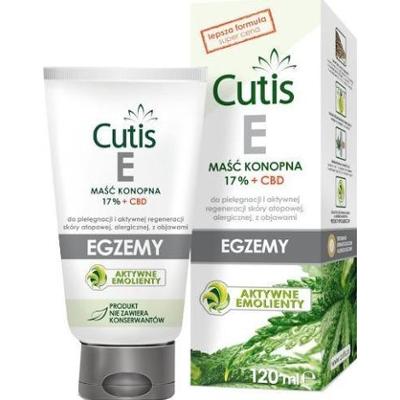 CUTIS E - Egzema maść konopna 17% + CBD 120ml