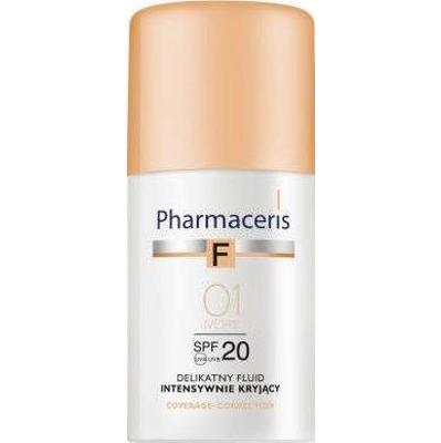 Pharmaceris F Coverage-Correction fluid intensywnie kryjący 01 Ivory 30ml