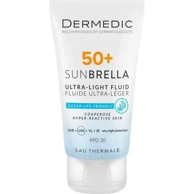 DERMEDIC Sunbrella SPF50+ Ultralekki krem ochronny do skóry naczynkowej 40ml