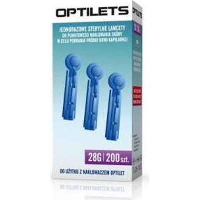Lancet Optilets x 200 sztuk