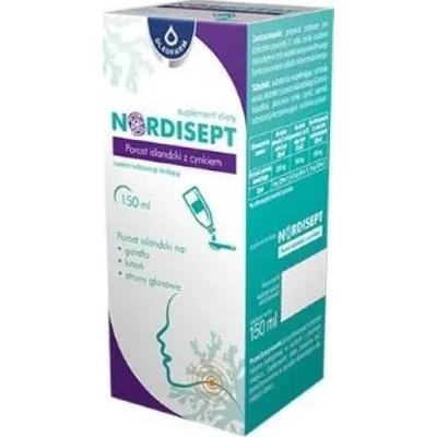 Nordisept Porost islandzki z cynkiem 150ml