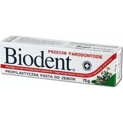 BIODENT Pasta do zębów przeciw paradontozie 75g