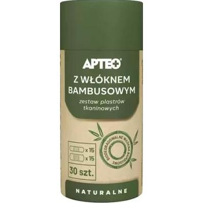 Apteo Zestaw plastrów tkaninowych z włóknem bambusowym x 30 sztuk