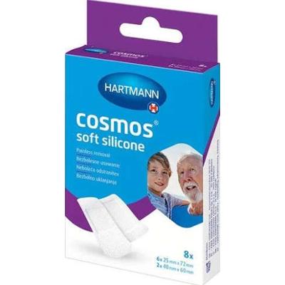 Cosmos Soft Silicone plastry opatrunkowe z silikonem x 8 sztuk