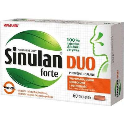 SINULAN DUO FORTE x 60 tabletek