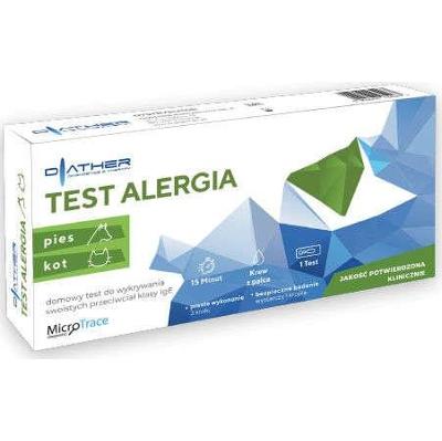 Test Alergia pies kot x 1 sztuka