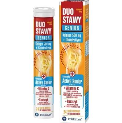 DUO STAWY Senior x 24 tabletek musujących