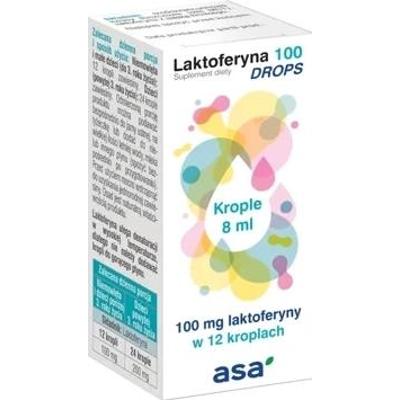 Laktoferyna 100 DROPS krople 8ml