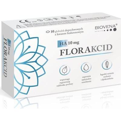 Florakcid HA 10mg x 10 globulek dopochwowych
