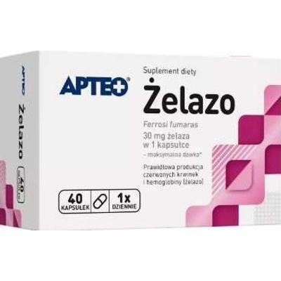 APTEO Żelazo x 40 kapsułek