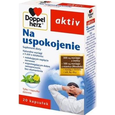 DOPPELHERZ Aktiv Na Uspokojenie x 20 kapsułek