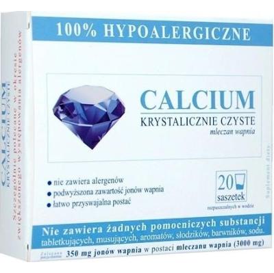 CALCIUM KRYSTALICZNIE CZYSTE x 20 saszetek