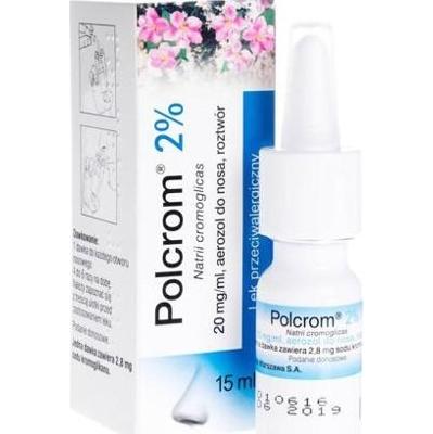 POLCROM 2% aerozol do nosa 15ml