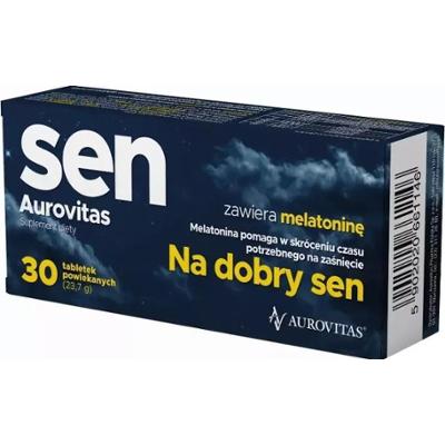 Sen Aurovitas x 30 tabletek powlekanych