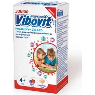 Vibovit Junior Witaminy+Żelazo x 30 tabletek do ssania