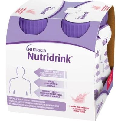 NUTRIDRINK o smaku truskawkowym 4 x 125ml