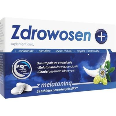 Zdrowosen+ z melatoniną x 28 tabletek