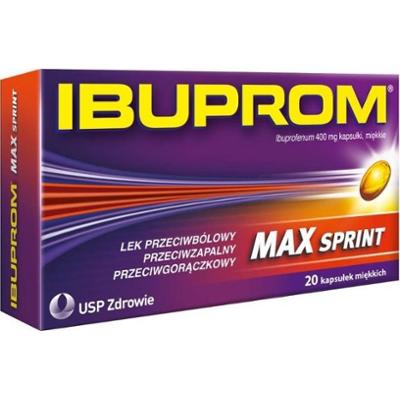 IBUPROM MAX Sprint x 20 kapsułek