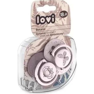 LOVI Smoczek gryzak dynamiczny Botanic Girl (18+ m-cy) x 2 sztuki 22/875 girl