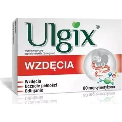 ULGIX Wzdęcia 80mg x 25 kapsułek