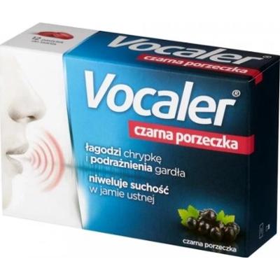 Vocaler czarna porzeczka x 12 pastylek do ssania