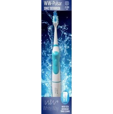White Way WW-Pulsar soniczna szczoteczka do zębów na baterie Fiolet x 1 sztuka
