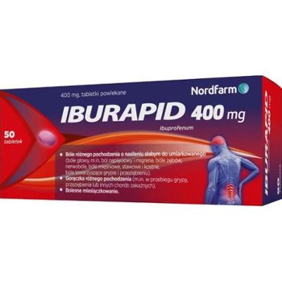 Iburapid 0,4g x 50 tabletek