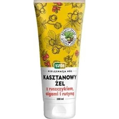 Virde Kasztanowy Żel z ruszczykiem, algami i rutyną 200ml
