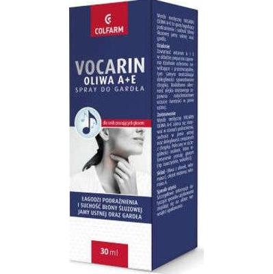 Vocarin Oliwa A+E Spray do gardła 30ml