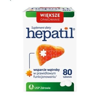HEPATIL x 80 tabletek
