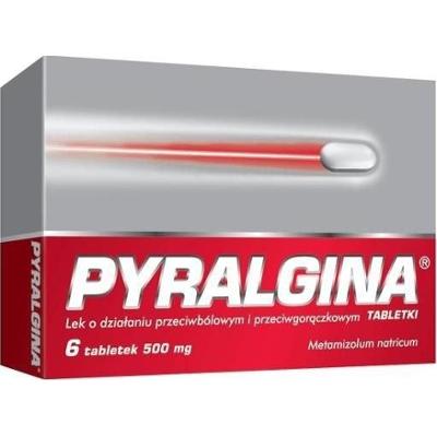 PYRALGINA x 6 tabletek