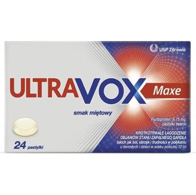 Ultravox Maxe smak miętowy x 24 pastylek
