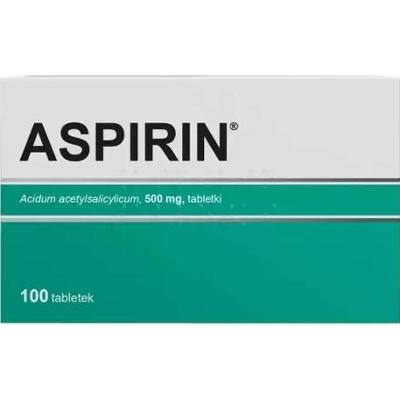 Aspirin 0.5 x 100 tabletek