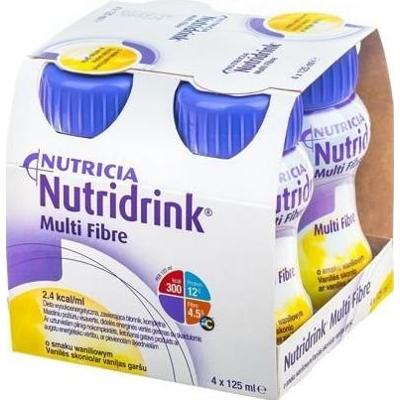 NUTRIDRINK Multi Fibre o smaku waniliowym 4 x 125ml